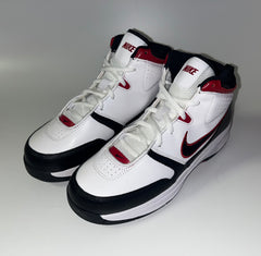 Nike Kids Basketball Boot / Shoe Team Hustle D 4 - White/Black/Red