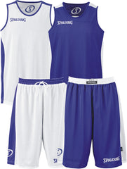 Spalding Basketball Team Essential Reversible Kit - Royal Blue/White