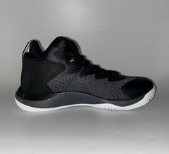 Nike Kids Jordan Super.fly 3 Basketball Boot - Black/White-Dark Grey
