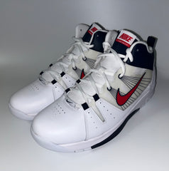 Nike Kids Flight Jab Step (GS) - White/University Red/Navy