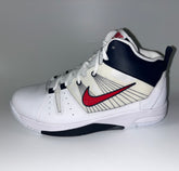 Nike Kids Flight Jab Step (GS) - White/University Red/Navy