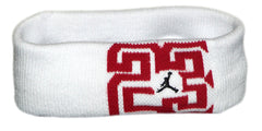 Nike Jordan 23 Headband - White/Red/Black