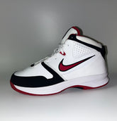 Nike Kids Basketball Boot / Shoe Team Hustle D 4 - White/Varsity Red/Black