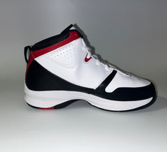 Nike Kids Basketball Boot / Shoe Team Hustle D 4 - White/Black/Red