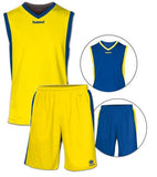 Luanvi Unisex Team Reversible Kit - Yellow/Royal Blue