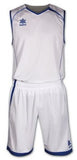 Luanvi Unisex Basket Master Kit - White/Royal Blue