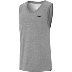 Nike Training Dri-fit Tank - Dark Grey Heather/Black NK-AR6069-063