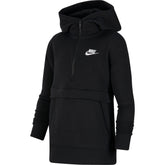 Nike Kids Sportswear Club 1/2 Zip Hoodie - Black/White NK-CQ4297-010