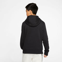 Nike Kids Sportswear Club 1/2 Zip Hoodie - Black/White NK-CQ4297-010