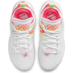 Nike Kids Jordan Basketball Why Not Zer0.4 Basketball Boot/Shoe - White/Citron Pulse/Hyper Pink/Lime Glow NK-CQ9430-102