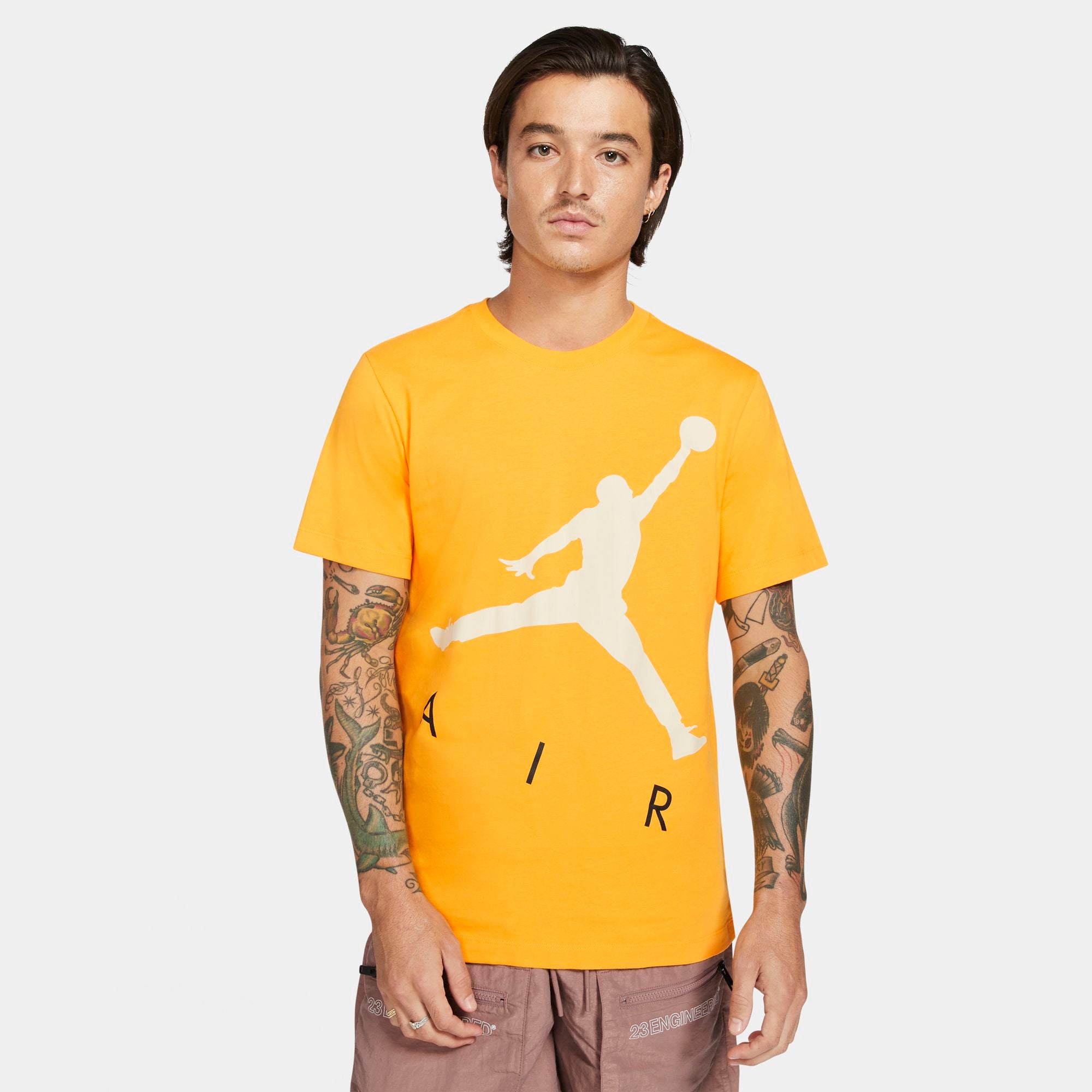 Nike Jordan Jumpman Air Short-Sleeve Tee University Gold/Beach