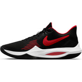 Nike Precision 5 Basketball Shoe - Black/University Red/White NK-CW3403-004
