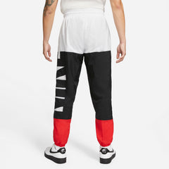 Nike Basketball Dri-fit Pants - White/Black/University Red NK-CW7351-100