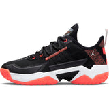 Nike Kids Jordan One Take II Basketball Boot/Shoe - Black/Bright Crimson/White