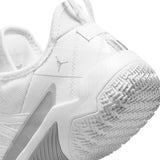 Nike Kids Jordan One Take II Basketball Boot/Shoe - White/Wolf Grey/Metallic Silver NK-CZ0840-102