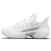 Nike Kids Jordan One Take II Basketball Boot/Shoe - White/Wolf Grey/Metallic Silver NK-CZ0840-102