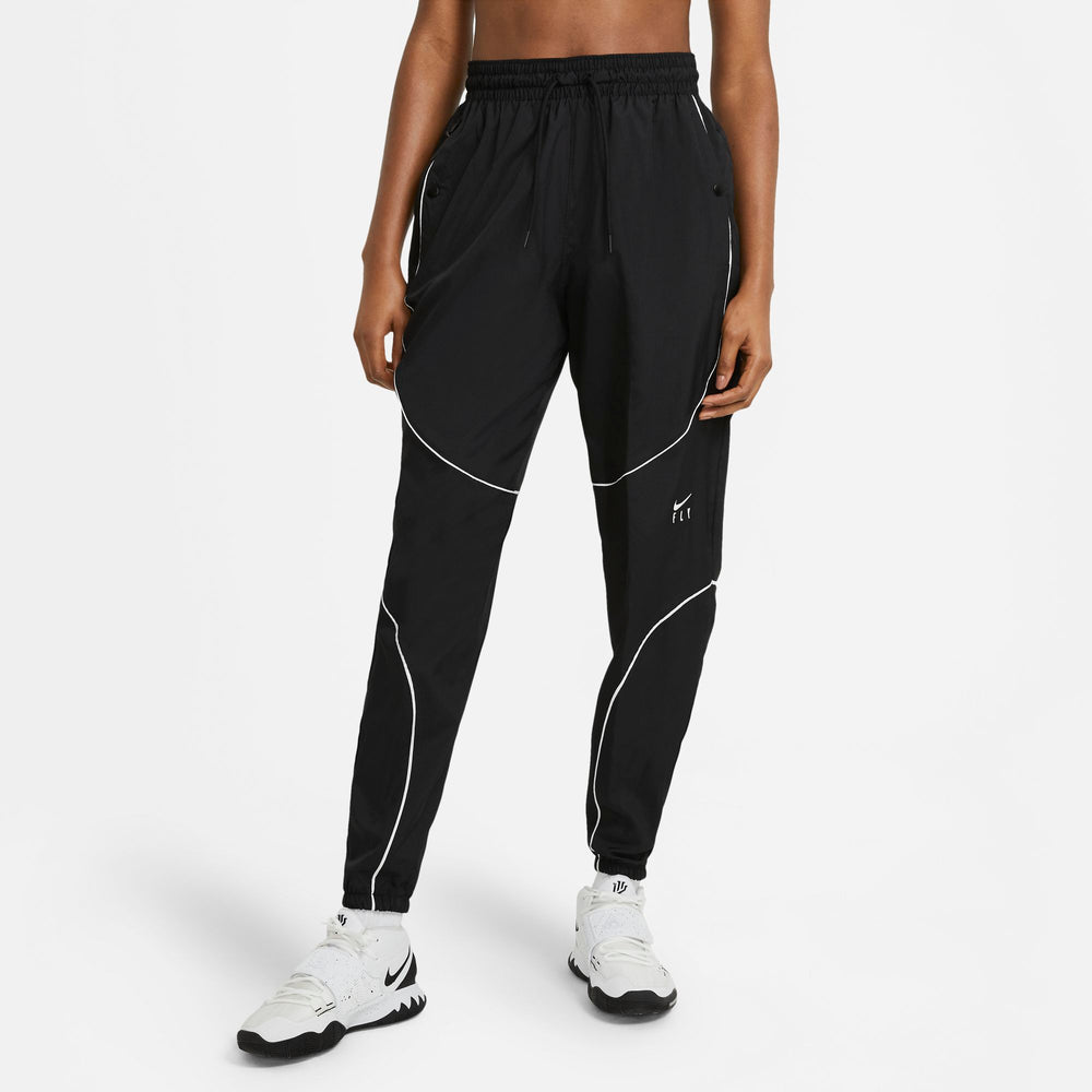 Nike Womens Basketball Swoosh Fly Pants - Black/White NK-CZ3953-010