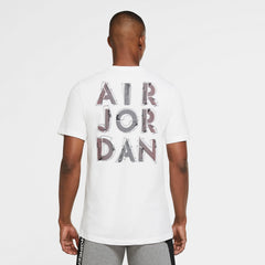 Nike Jordan Dri-Fit Air Graphic Tee - White/Smoke Grey/Black NK-CZ8087-100