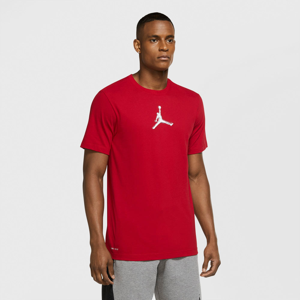 Nike Jordan Dri-Fit Air Graphic Tee - Gym Red/White/Black NK-CZ8087-687