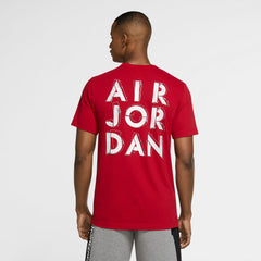 Nike Jordan Dri-Fit Air Graphic Tee - Gym Red/White/Black NK-CZ8087-687