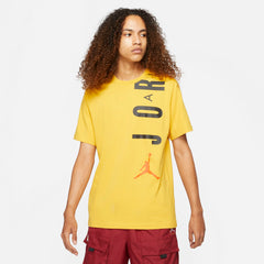 Nike Jordan Extended ""Air"" Graphic Tee - Pollen/Black/Orange NK-CZ8402-781