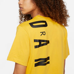 Nike Jordan Extended ""Air"" Graphic Tee - Pollen/Black/Orange NK-CZ8402-781
