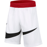 Nike Kids Basketball Dri-fit Shorts - White/University Red/Black