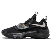 Nike Giannis Zoom Freak 3 Basketball Shoe - Black/Metallic Silver/Wolf Grey NK-DA0694-002