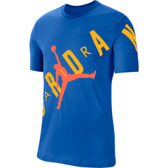 Nike Jordan HBR Short-Sleeved Tee - Signal Blue/University Gold/Turf Orange NK-DA1894-403