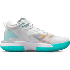 Nike Jordan Zion Zion 1 Basketball Boot/Shoe - White/Black/Laser Orange/Dynamic Turq