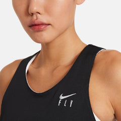 Nike Womens Basketball Swoosh Fly Reversible Jersey - White/Black NK-DA5401-100