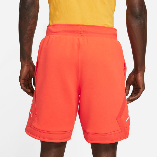 Black and shop orange jordan shorts