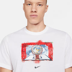 Nike Basketball Dri-fit Godess of Victory Photo Tee - White NK-DB5991-100