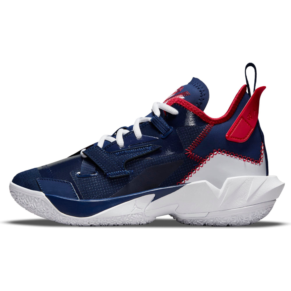 Nike Kids Jordan Westbrook "Why Not?" Zer0.4 Basketball Shoe/Boot - Blue Void/White/University Red NK-DD9659-400