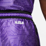 Nike Lebron X Space Jam: A New Legacy "Goon Squad" Basketball Shorts - Hyper Grape/Black/Wolf Grey NK-DJ3875-560