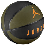 Nike Jordan Ultimate 8 Panel Basketball - Size 7 - Medium Olive/Black/Light Curry