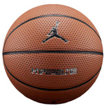 Nike Jordan Hyper Elite 8 Panel Basketball - Size 7 - Dark Amber/Black/Metallic Silver