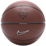 Nike Lebron All Courts 8 Panel 2.0 Basketball - Size 7 - Amber/Black/Metallic Silver