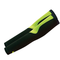 Nike Pack of 2 Reveal Arm Warmers / Basketball Shooting Sleeves - Black/Volt