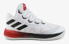 Adidas Kids Energy Bounce Basketball Boot/Shoe - White/Black/Red