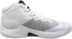 Adidas Crazy Hustle Basketball Boot/Shoe - White/Silver Grey/Grey