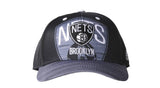 Adidas NBA Brooklyn Nets Cap - Black/White/Medium Lead