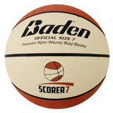 Baden Basketball Indoor & Outdoor Rubber Scorer - Tan/Cream