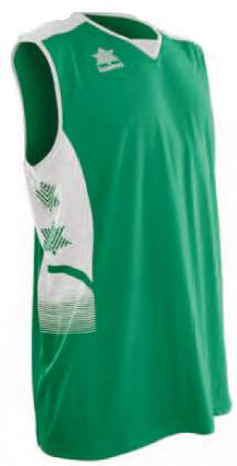 Luanvi Atlas Basketball Top - Green/Black LU-07183-0050