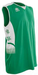 Luanvi Atlas Basketball Top - Green/Black LU-07183-0050