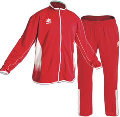 TEAMWEAR - Luanvi Mens Quebec Tracksuit - Red LU-07188-0022-07189-0022