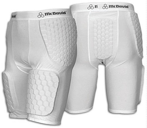 Mcdavid padded compression shorts on sale basketball