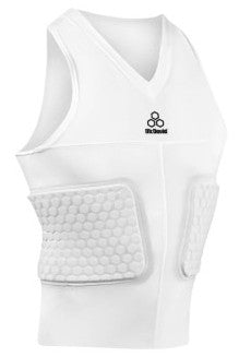 McDavid Mens HexPad V-Neck Sleeveless Dunk Shirt MD-786W