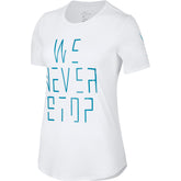 Nike Womens Basketball Dry "We Never Stop" Tee - NK-857913-100