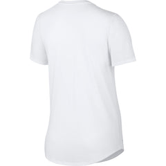 Nike Womens Basketball Dry WE NEVER STOP Tee - White